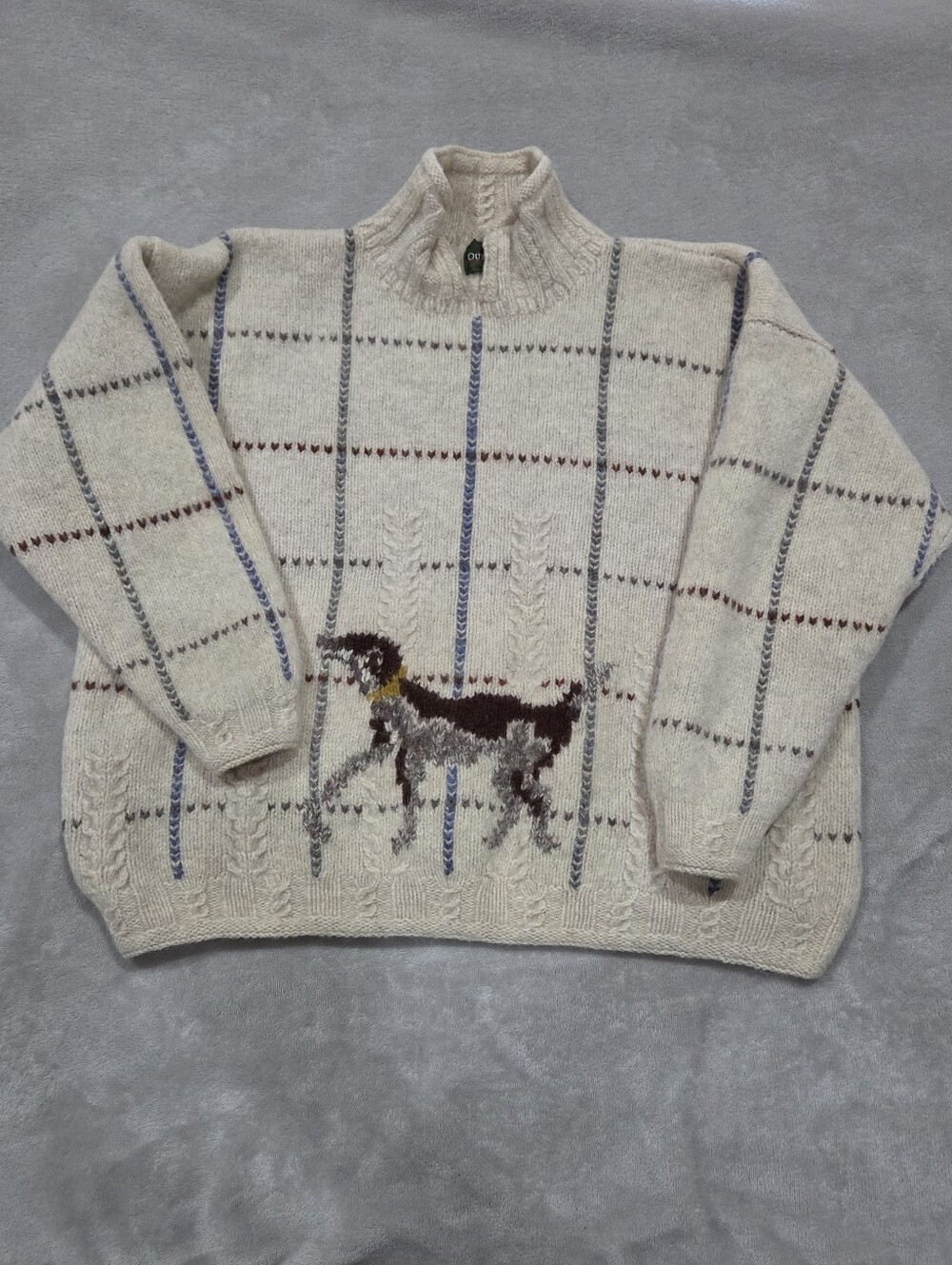 Outback Red 100% Wool Sweater